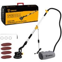 Шлифмашина для стен и потолков Deko DKWS1100W 083-1037 (кейс)