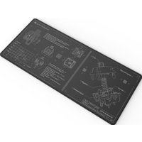 Коврик для мыши Дарк Проджект MD3a Aquamarine (черный)