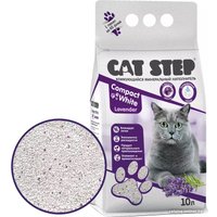 Наполнитель для туалета Cat Step Compact White Lavеnder (с ароматом лаванды) 10 л