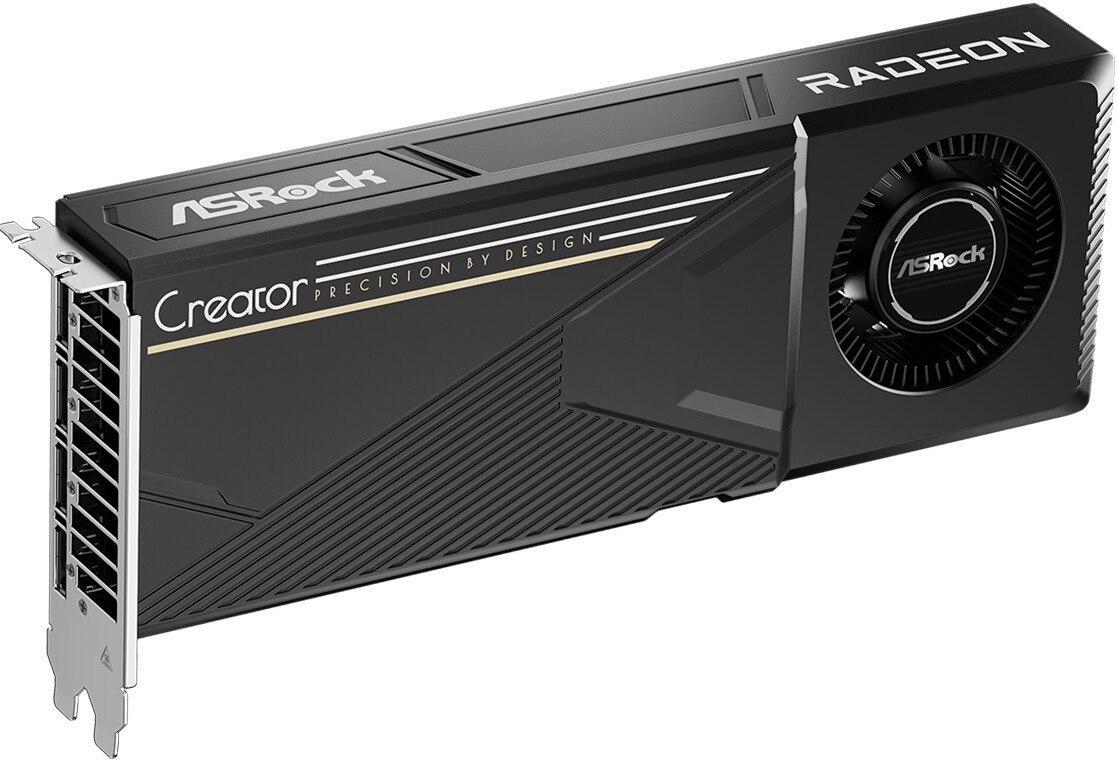 Видеокарта ASRock Radeon AI Pro R9700 Creator 32GB R9700 CT 32G