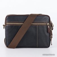 Сумка через плечо Poshete 196-1805-26-DBR (коричневый)