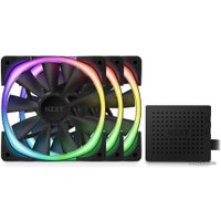 Набор вентиляторов с контроллером NZXT Aer RGB 2 120mm Triple Starter Pack HF-2812C-TB