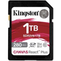 Карта памяти Kingston Canvas React Plus V60 SDXC 1TB