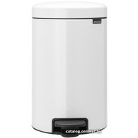 Мусорное ведро Brabantia Pedal Bin NewIcon с корзиной 12 л (белый)