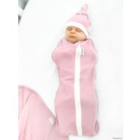Пеленка-кокон Amarobaby Nature Essence (розовый, р-р 68-74)