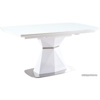 Кухонный стол Signal Cortez 160/210x90 (белый матовый)