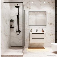 Стеклянная шторка для ванны Benetto BEN-602 BLT в Бресте