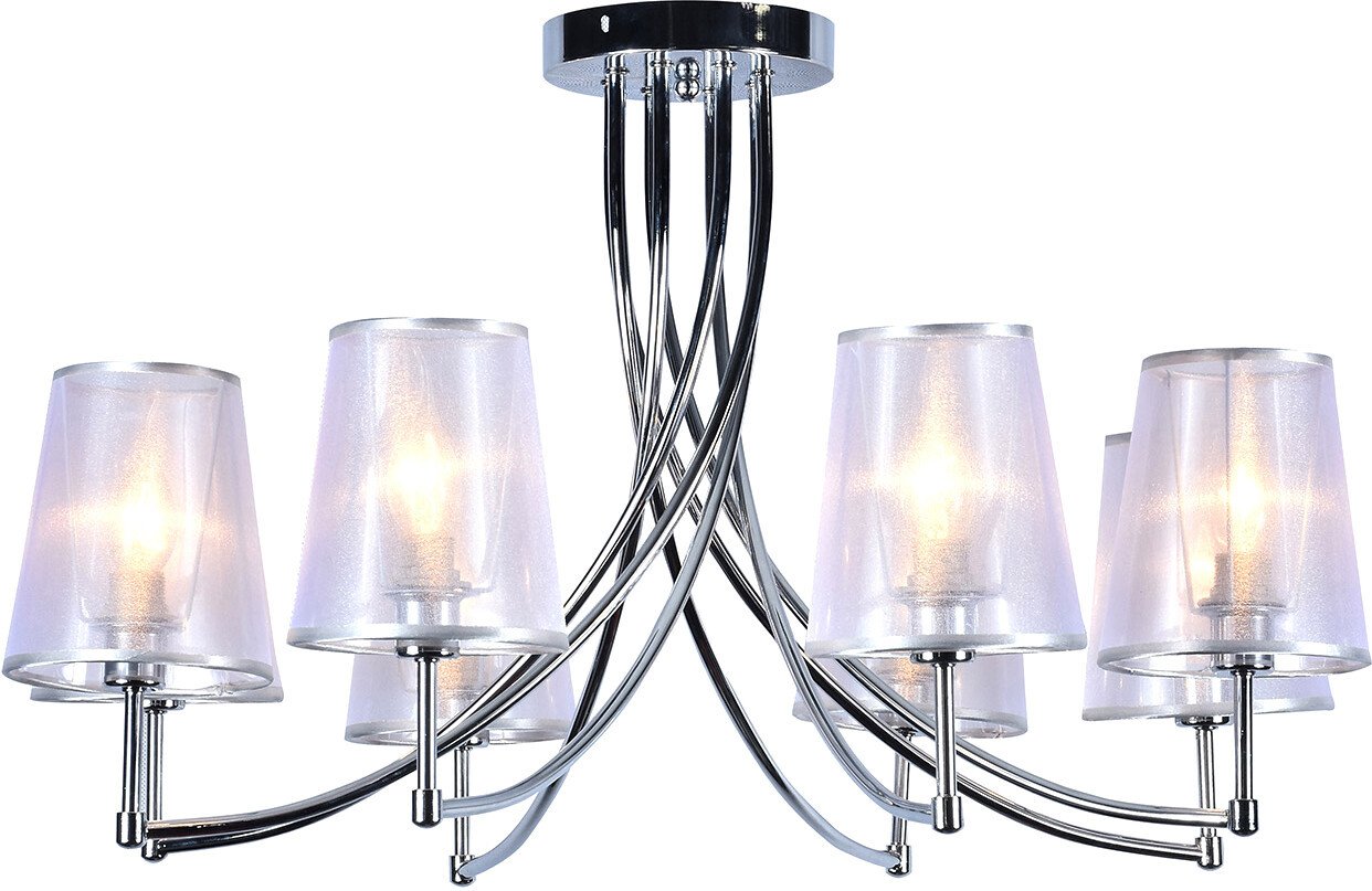 

Люстра средней высоты Escada Oriole 1126/8PL E14*60W Chrome