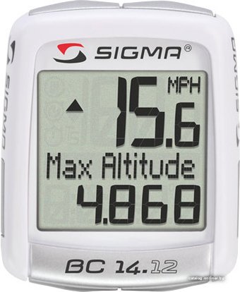 Велокомпьютер Sigma BC 14.12 ALTI