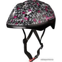 Cпортивный шлем Indigo City IN071 (M, серый/розовый)