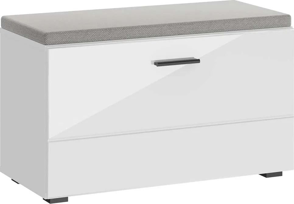 

Тумба для обуви НК-Мебель Gloss 73374544 (белый/белый глянец)