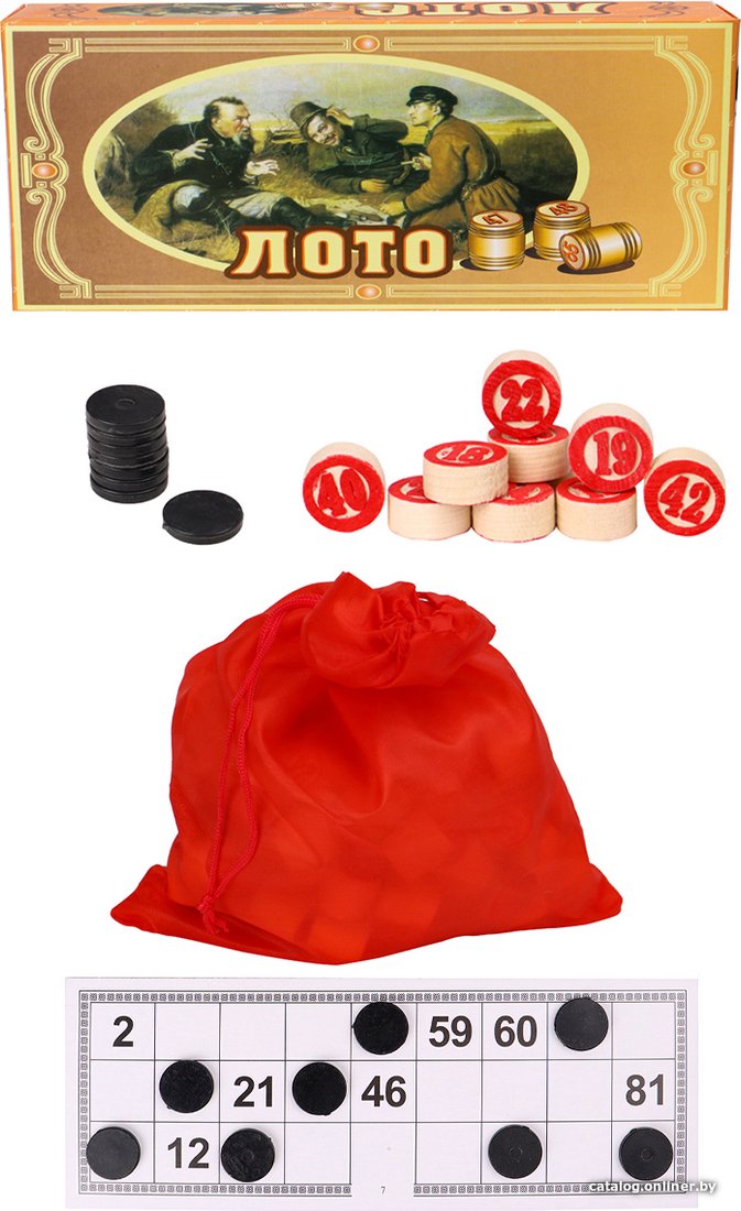 Настольная игра Рыжий кот Лото AN02557