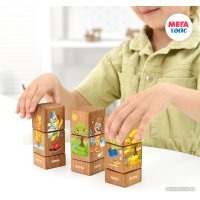 Кубики Mega Toys Кубики на оси Времена года 15205