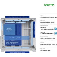 Корпус XASTRA QW500 7ARGB-C10-UC (белый)