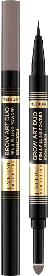 

Карандаш для бровей Eveline Cosmetics Brow Art Duo (тон 02 Medium)