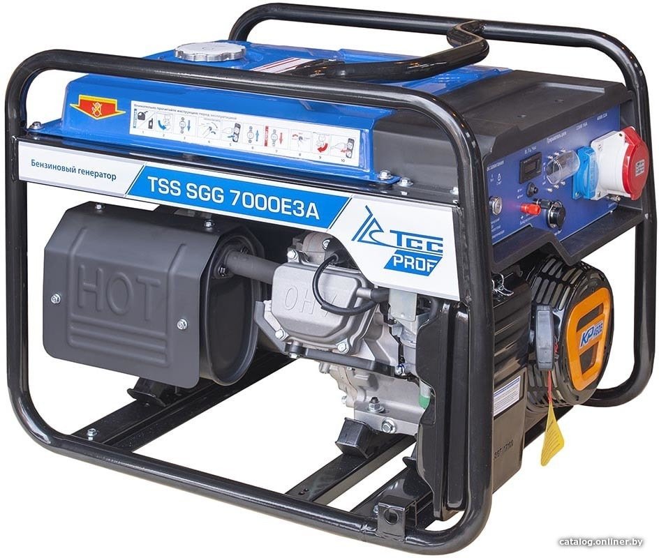 Бензиновый генератор ТСС SGG 7000E3A