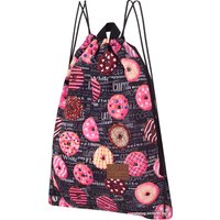 Мешок для обуви Asgard Р-5719 (пончики/газета, черный)