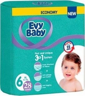 Подгузники Evy Baby XL (28 шт)