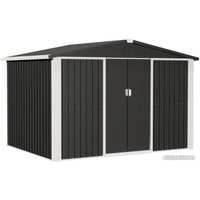  Wenzhou Хозблок-сарай запираемый с двускатной крышей 1850x2635x1920