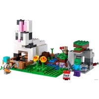 Конструктор LEGO Minecraft 21181 Кроличье ранчо