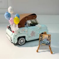 Конструктор LOZ Мини-кабриолет с шариками 1132_MK