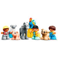 Конструктор LEGO Duplo 10952 Фермерский трактор, домик и животные