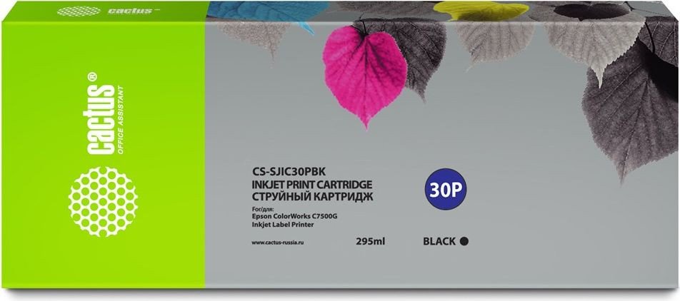 

Картридж CACTUS CS-SJIC30PBK (аналог Epson SJIC30PBK)