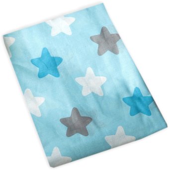 Простыня Amarobaby Прянички AMARO-5102-PG (голубой)