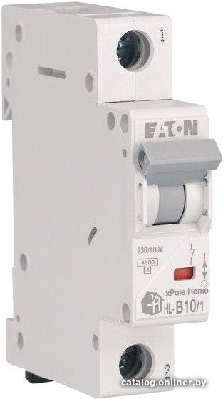 Выключатель автоматический Eaton HL-B101 1P 10A B 4.5кA 1M 194719