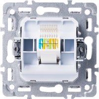 Розетка компьютерная SmartBuy Капелла SBE-09g-S1-RJ