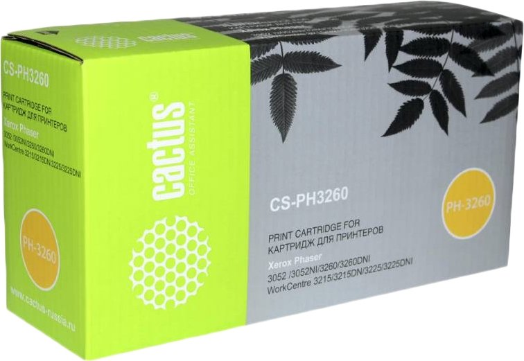 

Картридж CACTUS CS-PH3260 (аналог Xerox 106R02778)
