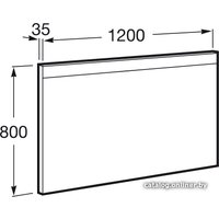  Roca Зеркало Prisma 120x80 [A812262000]