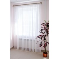 Тюль Decoretto Креп-вуаль КВ-КВ 2.25x2.6 м (белый, 1 шт)