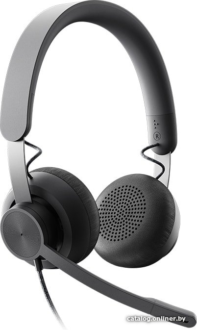 Офисная гарнитура Logitech Zone Wired UC
