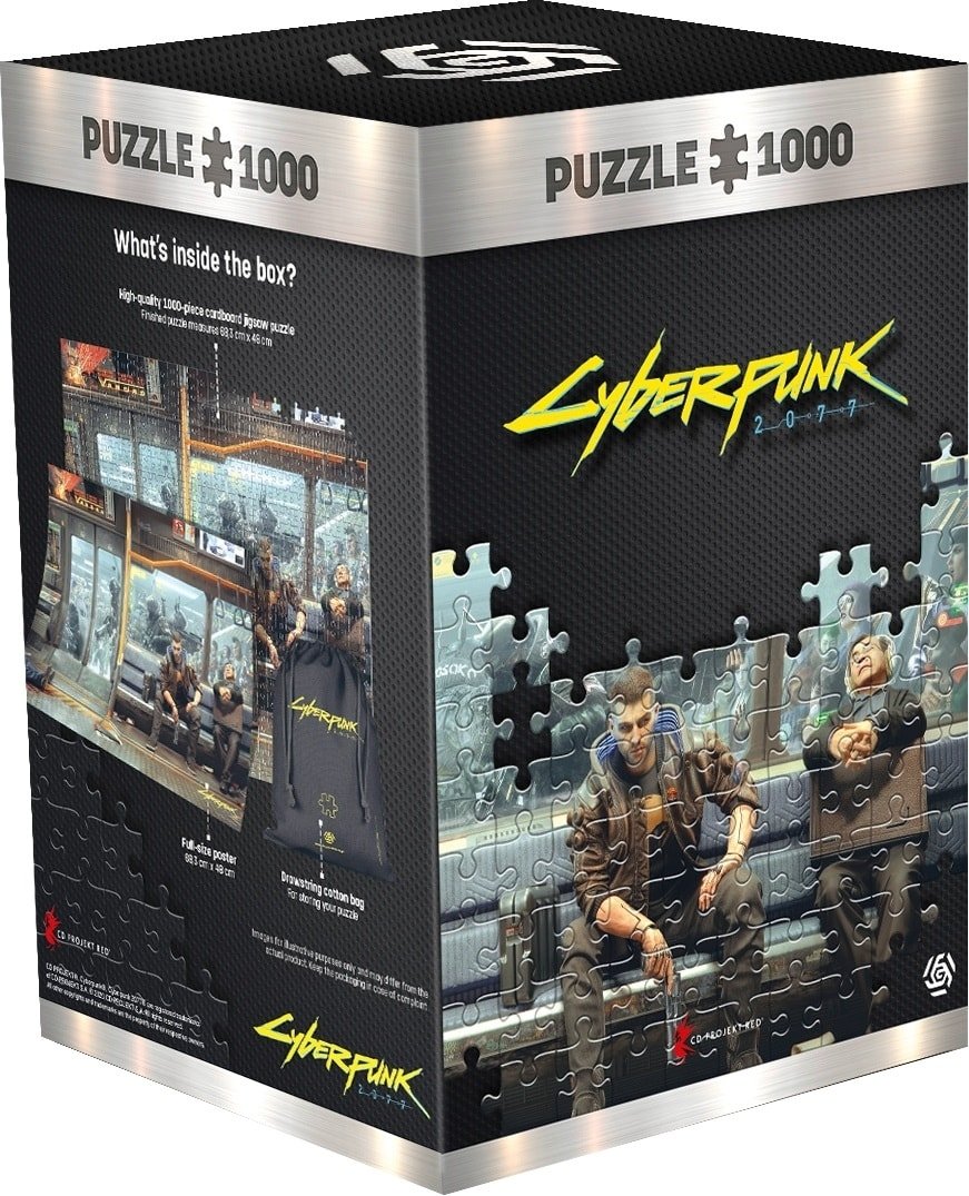 

Пазл Good Loot Cyberpunk 2077 Metro (1000 элементов)