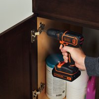 Дрель-шуруповерт Black & Decker BDCDC18BAFC (с 2-мя АКБ, кейс)