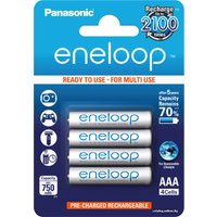 Аккумулятор Panasonic Eneloop AAA 750mAh 4 шт. (BK-4MCCE/4BE)