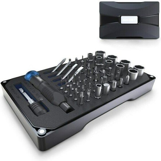 

Набор отвертка с битами и головками Jakemy JM-6125 (60 предметов)