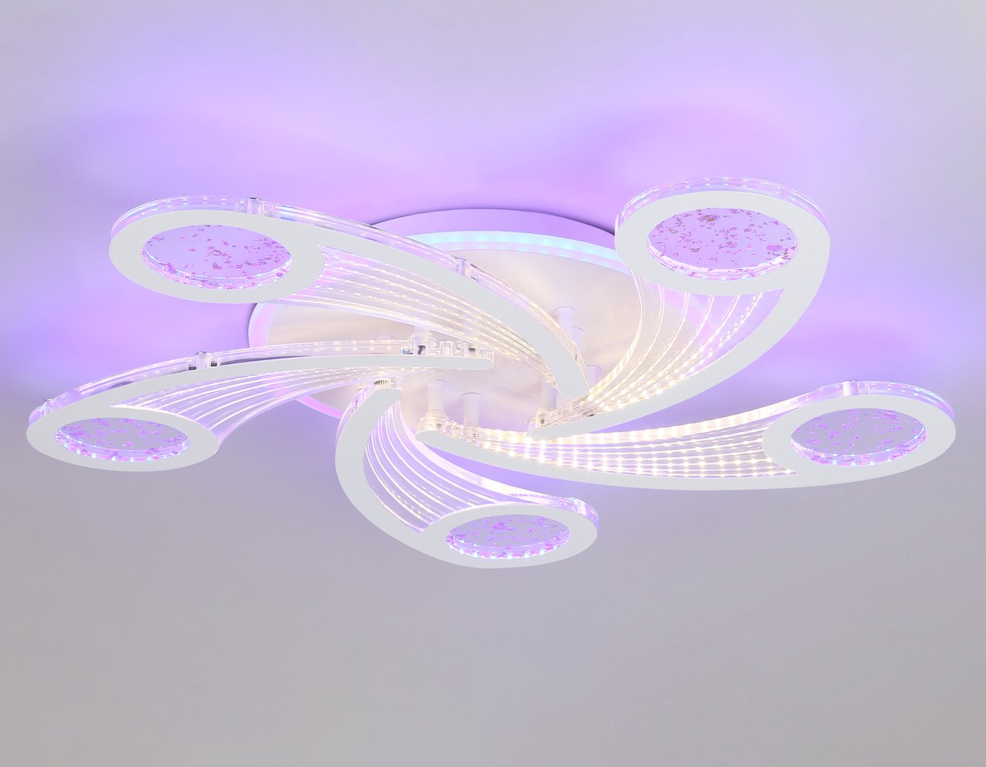 

Припотолочная люстра Ambrella light Acrylica FA4476