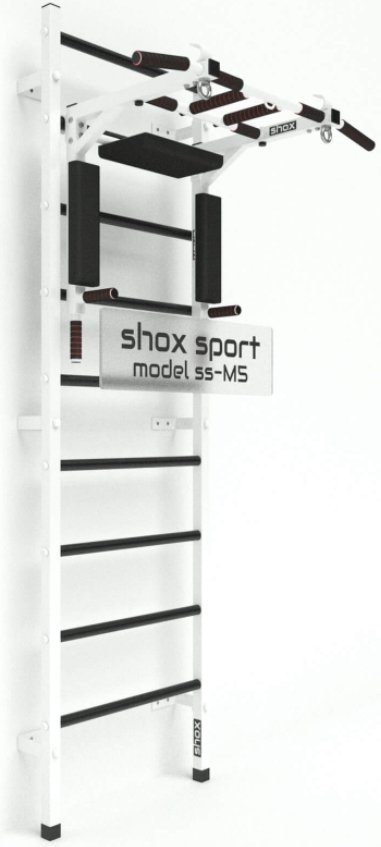 

Шведская стенка (лестница) Shox M5 (белый/черный)