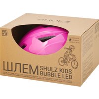 Cпортивный шлем Shulz Kids Bubble LED M (фуксия)