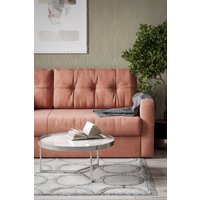 Журнальный столик Калифорния мебель Ориндж (калакатта/хром)