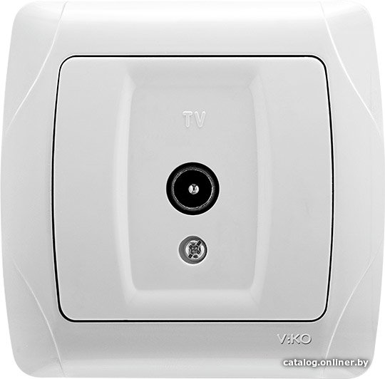 Розетка телевизионная Viko Carmen 90561010