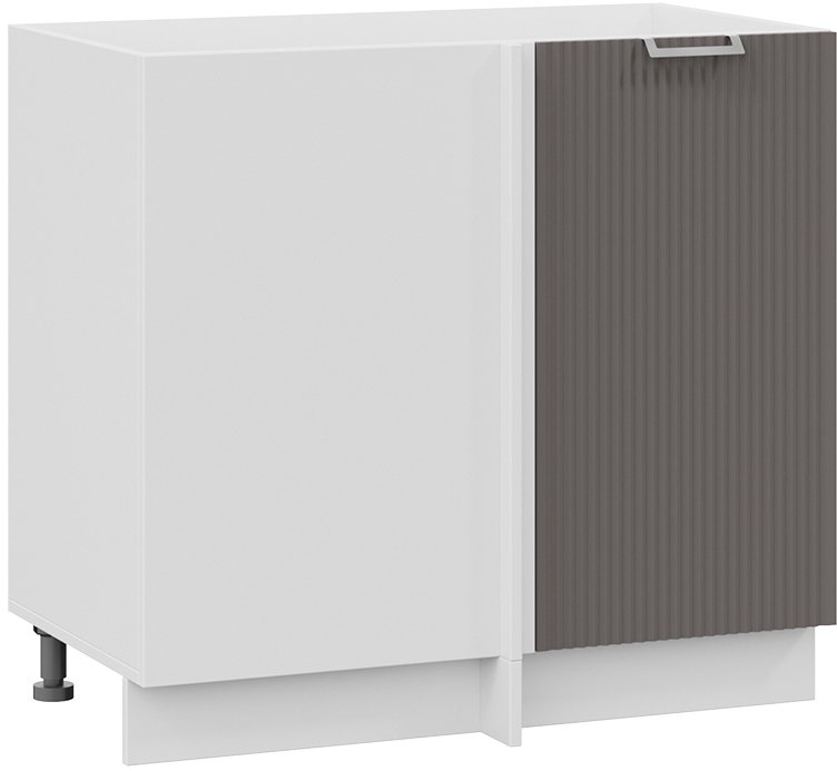 

Шкаф напольный Трия Кимберли 1Н9У (белый/муссон)