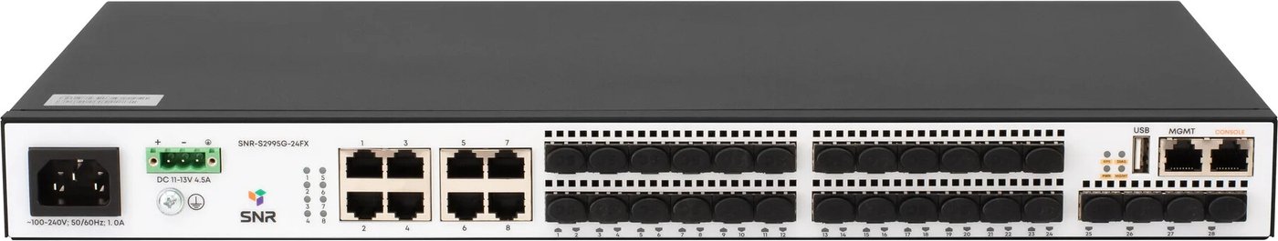 

Управляемый коммутатор 3-го уровня SNR SNR-S2995G-24FX