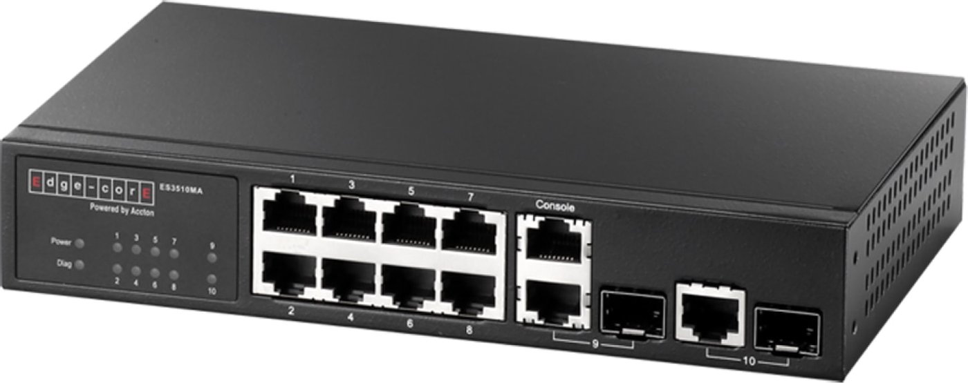 

Управляемый коммутатор 2-го уровня Edge-Core ES3510MA