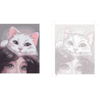 Картина по номерам Феникс+ Кошачьи нежности 67953