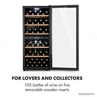 Винный шкаф Klarstein Barossa 102 Duo