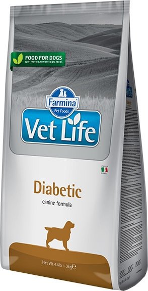 

Сухой корм для собак Farmina Vet Life Diabetic Canine Formula 2 кг