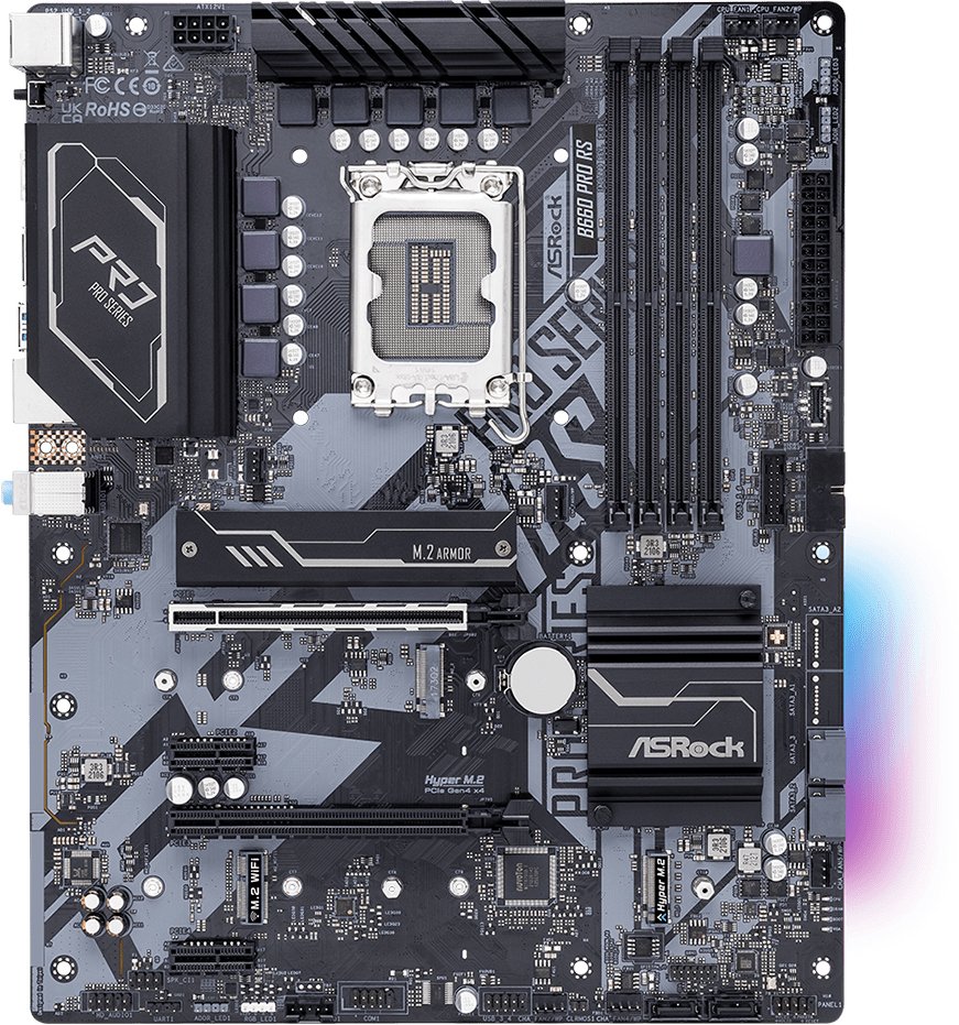 

Материнская плата ASRock B660 Pro RS